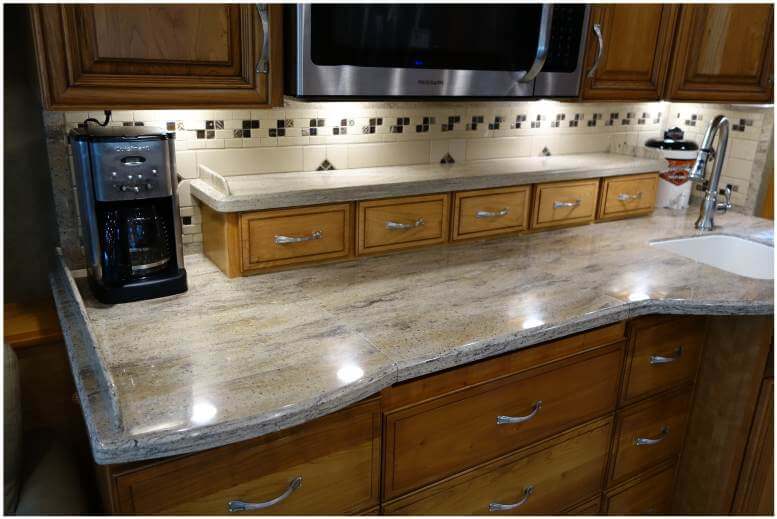 countertop-custom-rv-cabinetry Custom countertop cabinets