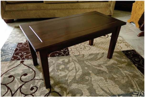 small-rv-snack-tables Small RV cherry coffee table