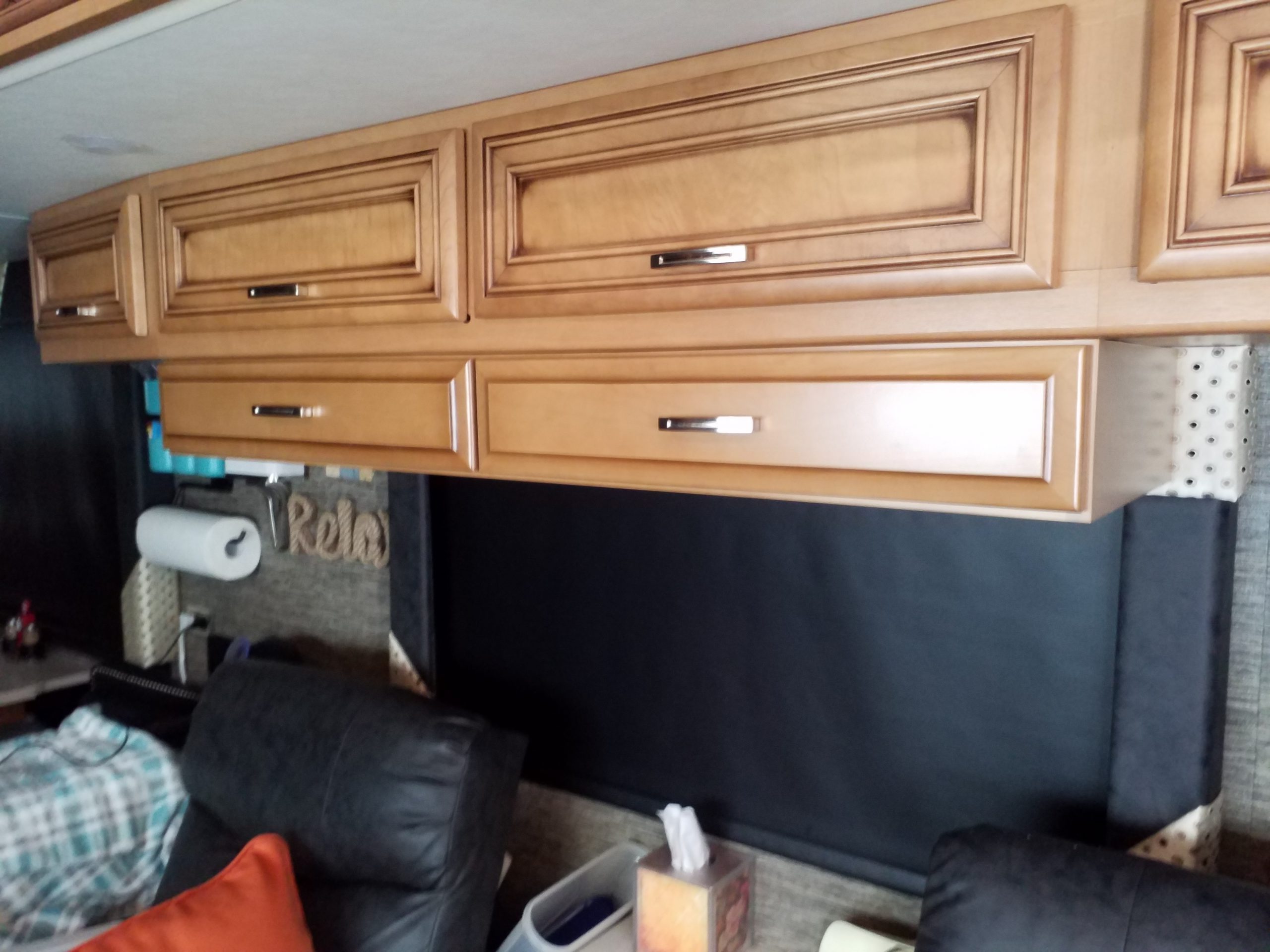 20191105_101802 Custom cabinets on ceiling